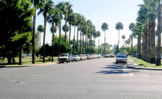 Encanto Drive and College Avenue, Looking East