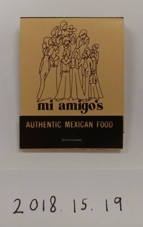 Mi Amigos Restaurant Matchbook