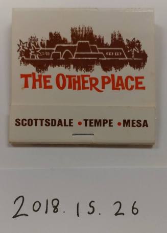The Other Place Restaurant Matchbook