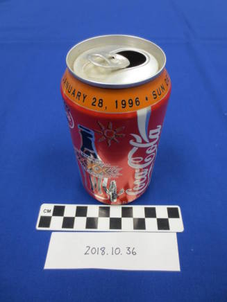 Super Bowl XXX Coca Cola Can