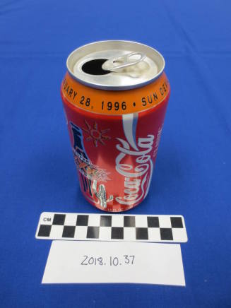 Super Bowl XXX Coca Cola Can