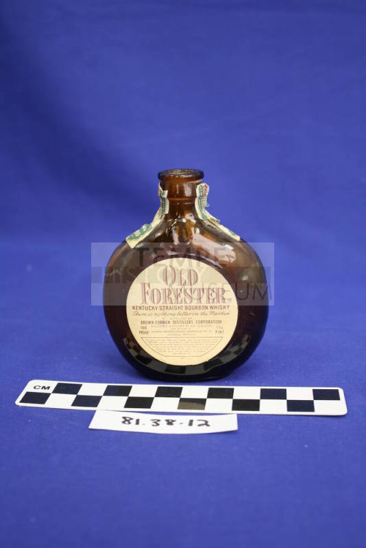 Old Forester Liquor Bottle