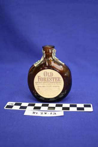 Old Forester Liquor Bottle