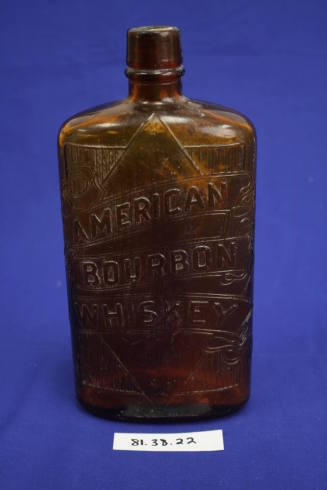 American Bourbon Whiskey Bottle
