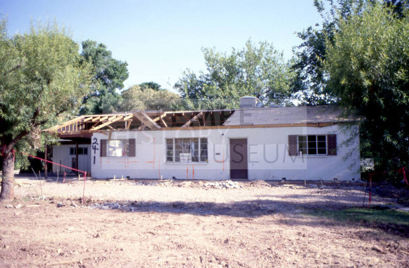 Residence under renovation, 241 E. 15th St.