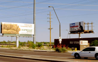 Billboards near Storage Solutions, 543 W. Elliot Rd.