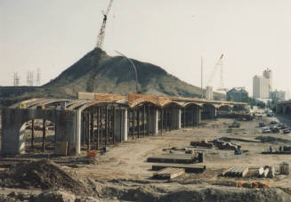 Falsework Being Accelerated