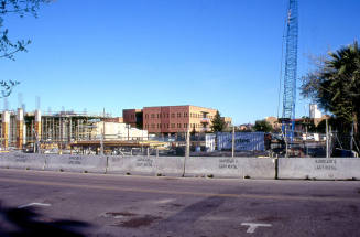 Brickyard construction from 7th St.