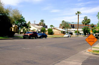 Intersection of 7th Street and Forest Avenue