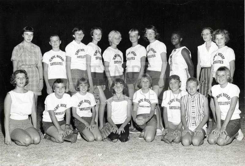 Tempe Rotary Satellites Softball Team 1959