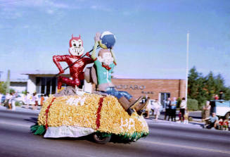 Sparky Float at Mill Ave. Parade
