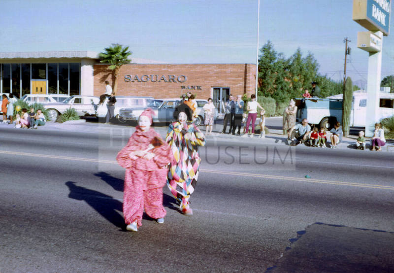 Street Clowns in Parade