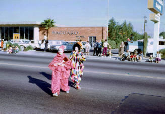 Street Clowns in Parade