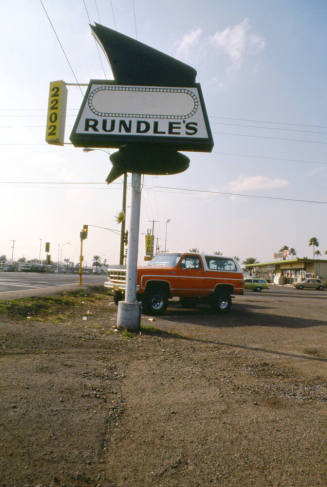 Rundle's sign, 2202 E. Apache Blvd.