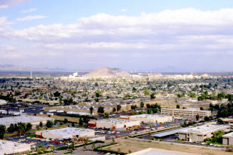 View northeast from Bell Butte