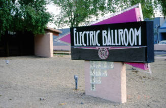 Electric Ballroom Sign