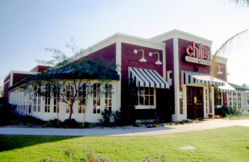 Chili's Restaurant, Southeast corner of University and Mill