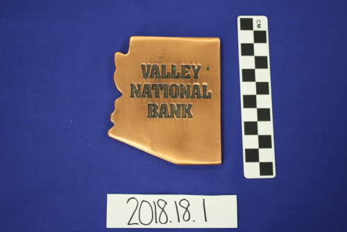 Valley National Bank Paperweight