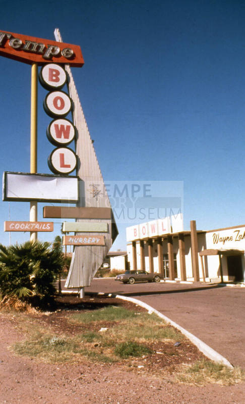 Tempe Bowl,1100  E. Apache Blvd.