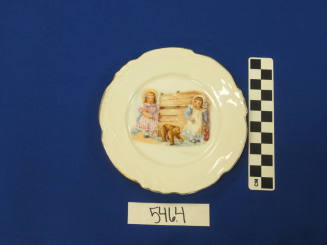 Plate, Child's Tea Set