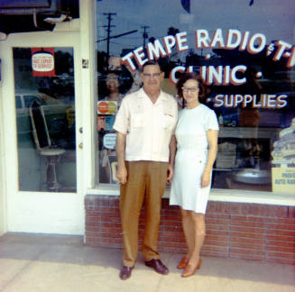 Bill and Irene Hertenstein - Tempe Radio TV Clinic