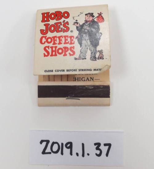 Hobo Joe's Coffee Shops Matchbook
