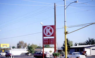 Circle K gas station sign