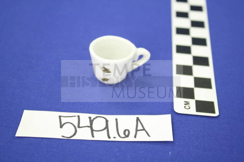 Cup and Saucer, Miniature Tea Set