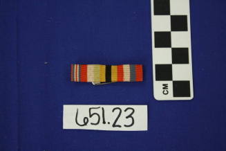 Multi-Colored Fabric Pin