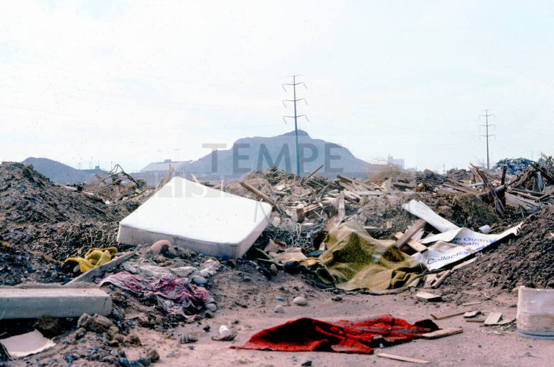 Trash dump near Scottsdale Rd.