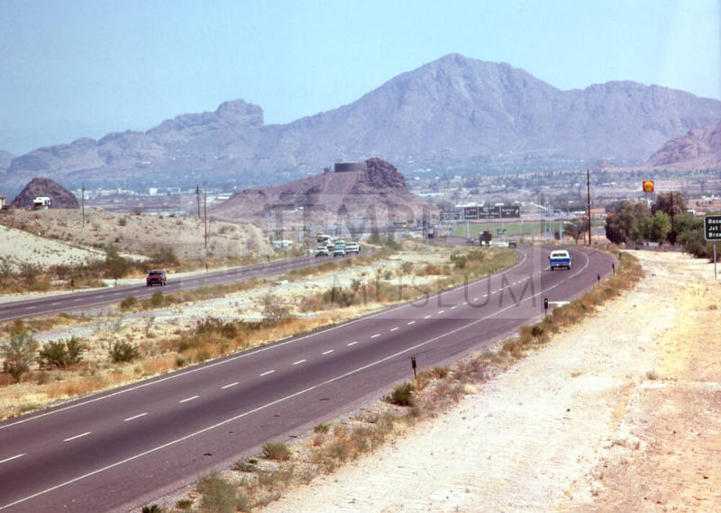 Interstate 10 at Tempe, looking north