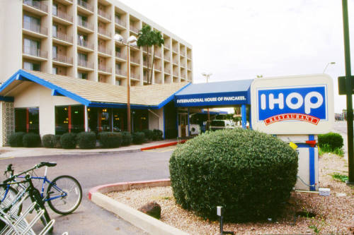 IHOP, SW Corner of Apache Blvd. and College Ave.