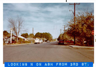 Ash Avenue looking north