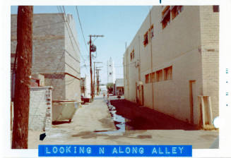 Alley behind Valley Art Theatre