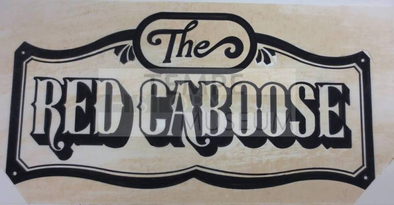 The Red Caboose logo design for Legend city