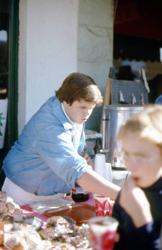 Food sales at 1976 Haydens Ferry Arts & Craft Fair