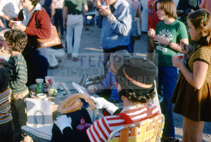 Haydens Ferry Arts & Craft Fair, 1977 - clown