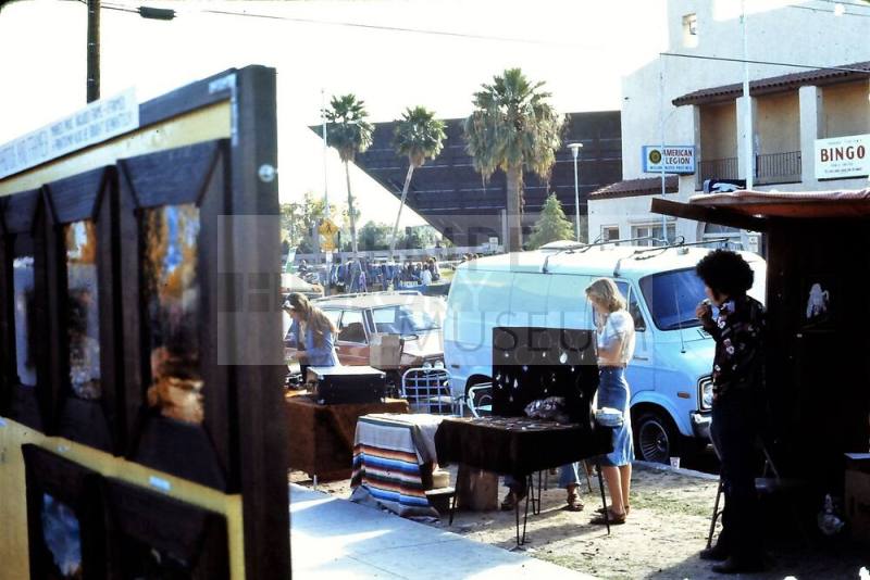 1976 Haydens Ferry Arts & Craft Fair - displays near City Hall