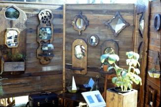 Wood craft display at 1976 Haydens Ferry Arts & Craft Fair