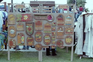 Wooden Signs at the 1981 Haydens Ferry Arts & Craft Fair