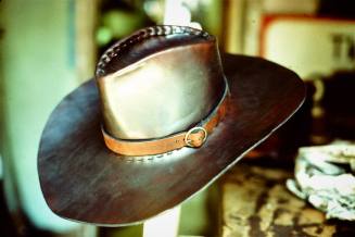 Euphoria Leather Hat with Buckle