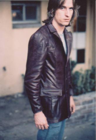 Bob Gregg in Leather Jacket