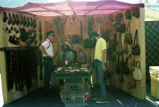 Euphoria Leather Booth at Haydens Ferry Arts & Craft Fair