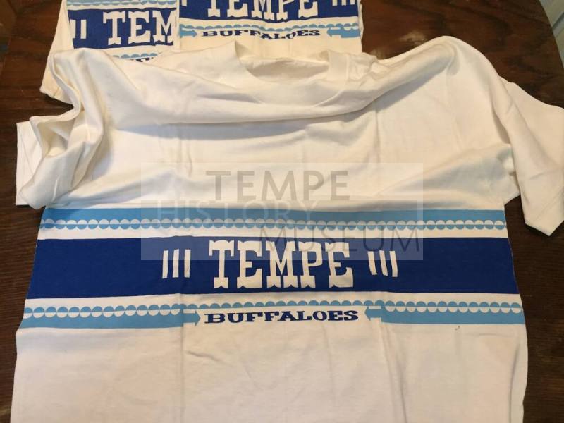 Tempe High School - Blue Tempe Buffaloes Shirt