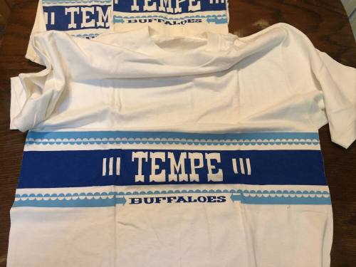 Tempe High School - Blue Tempe Buffaloes Shirt