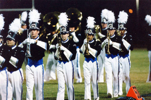 Tempe High School - Marching Band at Football Game