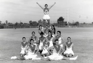 Tempe High School - Cheerleaders on Field