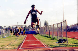 Tempe High School - Track Team Long Jump Athlete