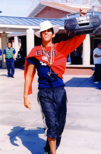 Tempe High School - Student with Boom Box