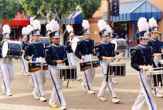 Tempe High School -  Drummers at Parade on Mill Avenue